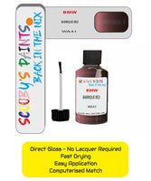Paint For Bmw Barrique Red Paint Code Wa41/A41 Touch Up Paint Repair Detailing Kit