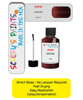 Paint For Bmw Canyon Red Paint Code 343 Touch Up Paint Repair Detailing Kit