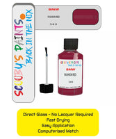 Paint For Bmw Fashion Red Paint Code 549 Touch Up Paint Repair Detailing Kit