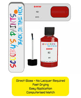 Paint For Bmw Red Paint Code Br Touch Up Paint Repair Detailing Kit