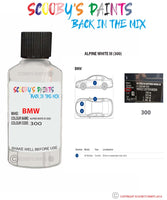 Paint For Bmw Alpine White Iii Paint Code 300 Touch Up Paint Repair Detailing Kit