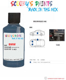 Paint For Bmw Biscaya Blue Paint Code 140 Touch Up Paint Repair Detailing Kit