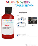 Paint For Bmw Brillant Red Paint Code 308 Touch Up Paint Repair Detailing Kit