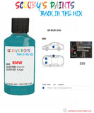 Paint For Bmw Eis Blue Paint Code 550 Touch Up Paint Repair Detailing Kit