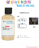 Paint For Bmw Elfenbein Ii 9001 Paint Code 382 Touch Up Paint Repair Detailing Kit