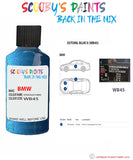 Paint For Bmw Estoril Blue Ii Paint Code Wb45/B45 Touch Up Paint Repair Detailing Kit