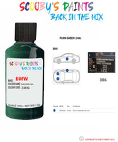 Paint For Bmw Farn Green Paint Code 386 Touch Up Paint Repair Detailing Kit