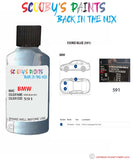 Paint For Bmw Fjord Blue Paint Code 591 Touch Up Paint Repair Detailing Kit