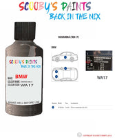 Paint For Bmw Havanna Paint Code Wa17/A17 Touch Up Paint Repair Detailing Kit