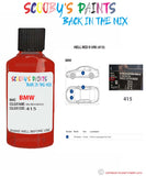 Paint For Bmw Hell Red Ii Uni Paint Code 415 Touch Up Paint Repair Detailing Kit