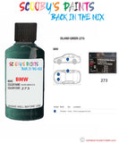 Paint For Bmw Island Green Paint Code 273 Touch Up Paint Repair Detailing Kit