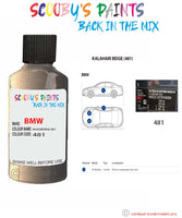Paint For Bmw Kalahari Beige Paint Code 481 Touch Up Paint Repair Detailing Kit