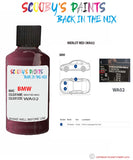 Paint For Bmw Merlot Red Paint Code Wa02/A02 Touch Up Paint Repair Detailing Kit