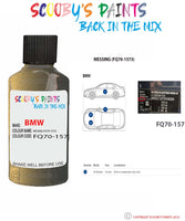 Paint For Bmw X5 Messing Code Fq70 1573 Touch Up Paint Scratch Stone Chip Repair