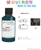 Paint For Bmw Mineral Blue Paint Code 231 Touch Up Paint Repair Detailing Kit