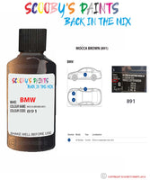 Paint For Bmw Mocca Brown Paint Code 891 Touch Up Paint Repair Detailing Kit