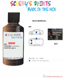 Paint For Bmw Mocca Brown Paint Code 891 Touch Up Paint Repair Detailing Kit