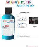 Paint For Bmw P Redonic Blue Paint Code Wc04/C04 Touch Up Paint Repair Detailing Kit