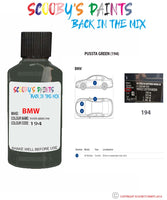 Paint For Bmw Pussta Green Paint Code 194 Touch Up Paint Repair Detailing Kit