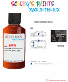 Paint For Bmw Sakhir Orange Ii Paint Code Wc1H/C1H Touch Up Paint Repair Detailing Kit