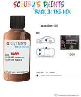 Paint For Bmw Siena Brown Paint Code 1009 Touch Up Paint Repair Detailing Kit