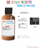 Paint For Bmw Topas Brown Paint Code 13 Touch Up Paint Repair Detailing Kit
