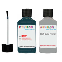 anti rust primer undercoat bmw 3 Series Mineral Blue Code 231 Touch Up Paint Scratch Stone Chip