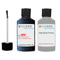 anti rust primer undercoat bmw 5 Series Orient Blue Code 317 Touch Up Paint Scratch Stone Chip