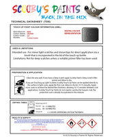 Paint For Bmw Graphit Paint Code 587 Touch Up Paint Repair Detailing Kit