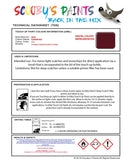 Paint For Bmw Karmin Red Paint Code 172 Touch Up Paint Repair Detailing Kit