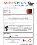 Paint For Bmw Siena Red Paint Code 281 Touch Up Paint Repair Detailing Kit