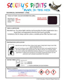 Paint For Bmw Violet Red Paint Code 316 Touch Up Paint Repair Detailing Kit