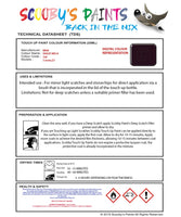 Paint For Bmw Violet Red Ii Paint Code 328 Touch Up Paint Repair Detailing Kit