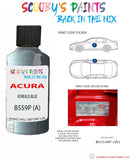 Paint For Acura Tl Borealis Blue Code B559P (A) Touch Up Scratch Stone Chip Repair