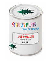 spray gun 2 pack paint Volkswagen Bottle Green Code: La6J