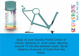 BS381c-102-Turquoise Blue-400ml Bicycle Paint Frame Code