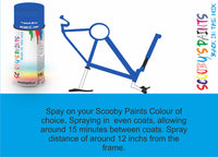 BS381c-166-French Blue-400ml Bicycle Paint Frame Code