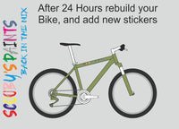 BS381c-278-Light Olive Green-400ml Bascoat Bicycle Paint For Respray