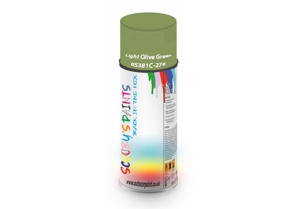 Bike Bicycles Respray Aerosol Spray Paint BS381c-278 Light Olive Green