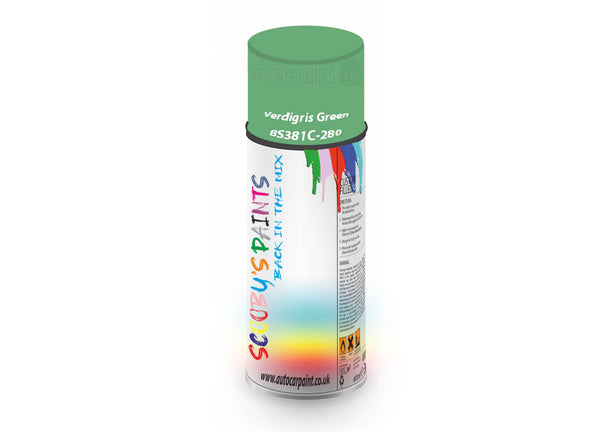Bike Bicycles Respray Aerosol Spray Paint BS381c-280 Verdigris Green