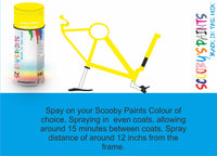 BS381c-309-Canary Yellow-400ml Bicycle Paint Frame Code