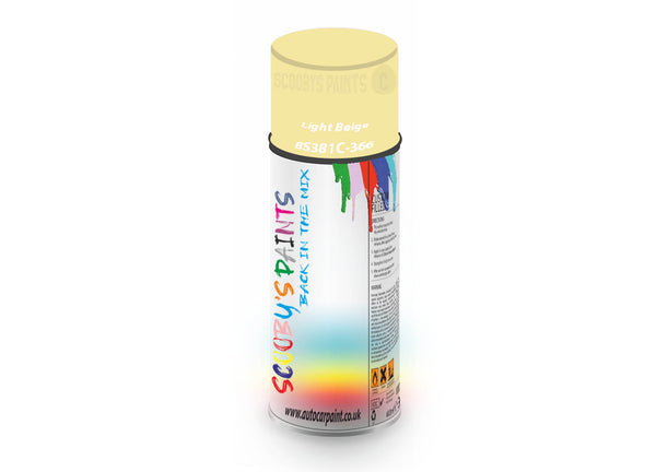 Bike Bicycles Respray Aerosol Spray Paint BS381c-366 Light Beige