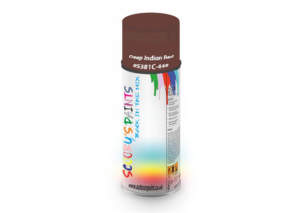Bike Bicycles Respray Aerosol Spray Paint BS381c-448 Deep Indian Red
