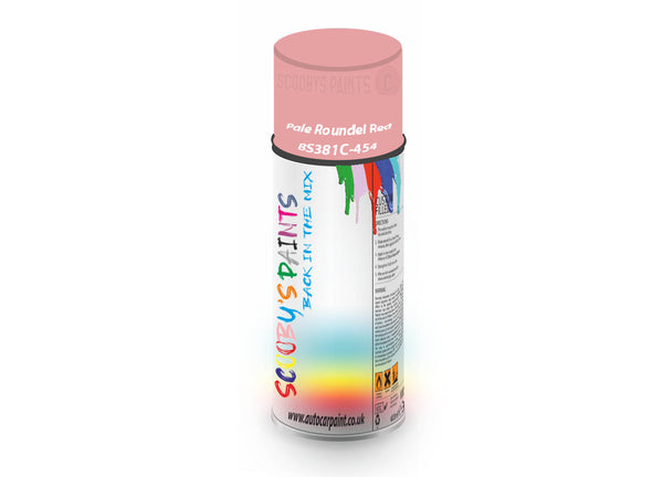 Bike Bicycles Respray Aerosol Spray Paint BS381c-454 Pale Roundel Red