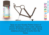 BS381c-499-Service Brown-400ml Bicycle Paint Frame Code