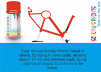 BS381c-537-Signal Red-400ml Bicycle Paint Frame Code