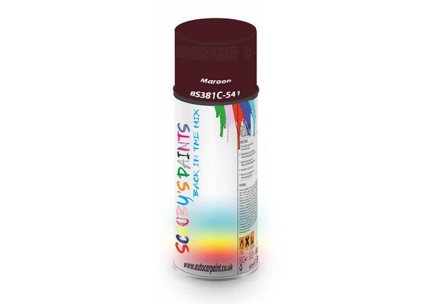 Bike Bicycles Respray Aerosol Spray Paint BS381c-541 Maroon