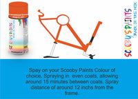 BS381c-592-International Orange-400ml Bicycle Paint Frame Code