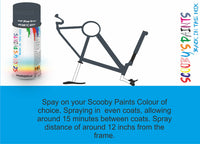 BS381c-633-RAF Blue Grey-400ml Bicycle Paint Frame Code