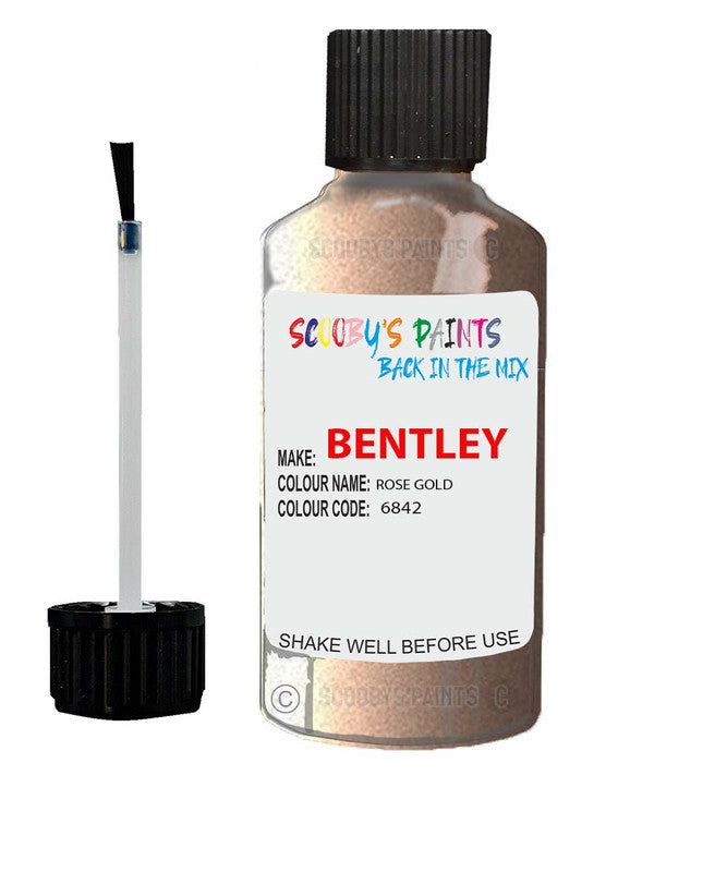 Paint For Bentley Rose Gold 6842 Car Touch Up Paint Scratch